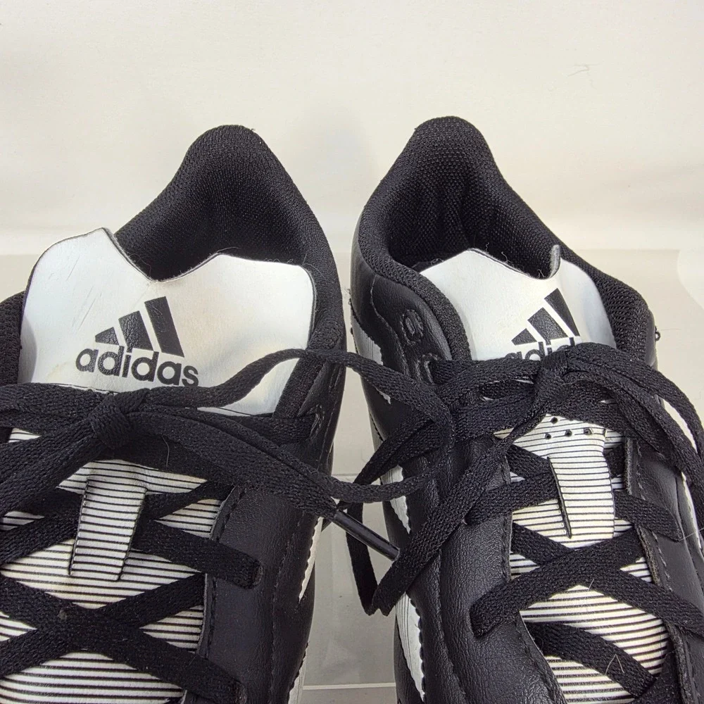 Adidas Copa Pure.4 Turf Soccer Shoes Mens 13 Black White Cleats AGY5775 Exc